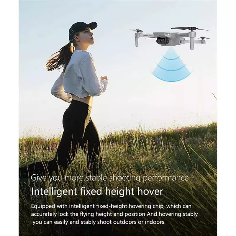 2023 Hot Sale Wifi FPV Drone with Dual 4K HD Camera and Wide-Angle Live Video Drone Mini E88